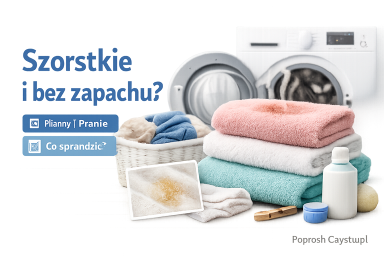 Ręczniki po praniu są szorstkie i nie pachną świeżo co sprawdzić najpierw