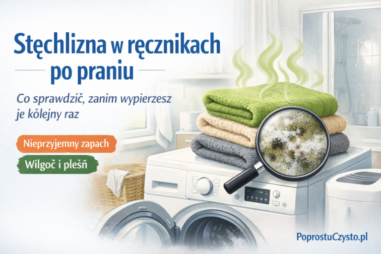 Stęchlizna w ręcznikach po praniu co sprawdzić, zanim wypierzesz je kolejny raz